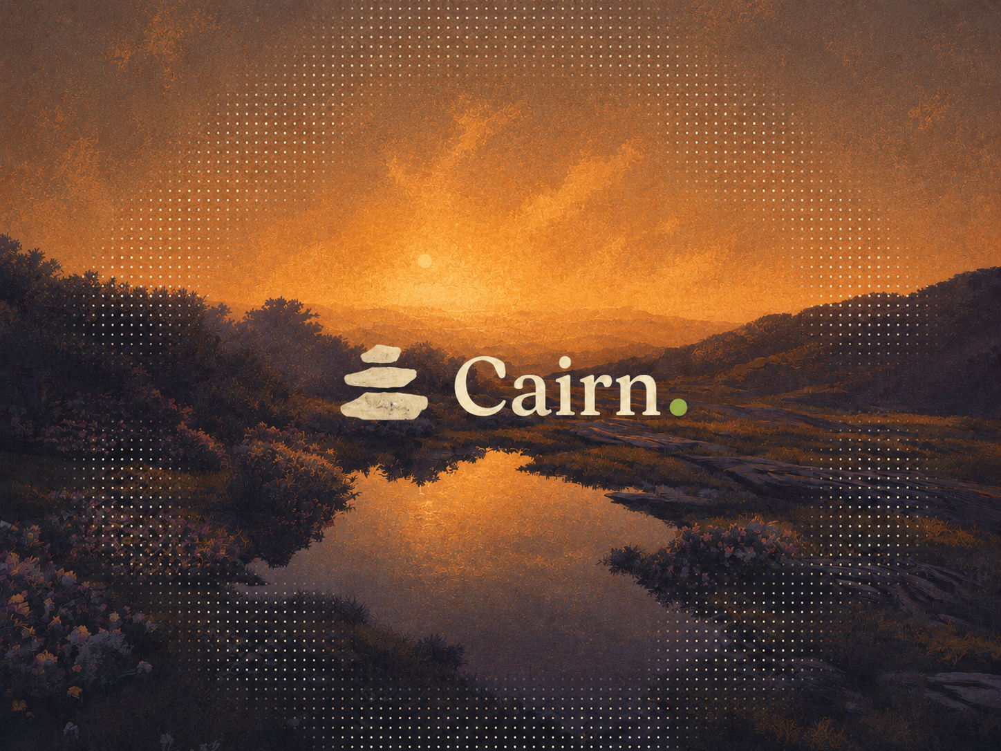 Cairn landscape brand artwork