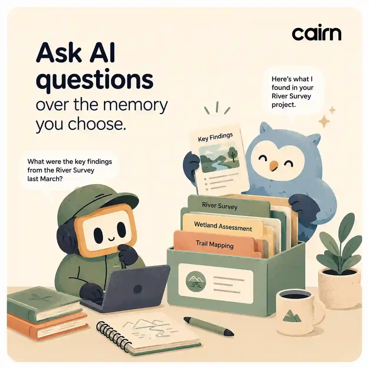 Cairn ask feature preview