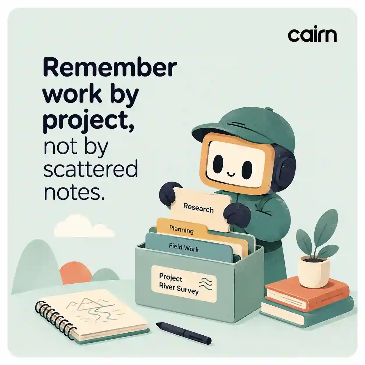 Cairn remember feature preview